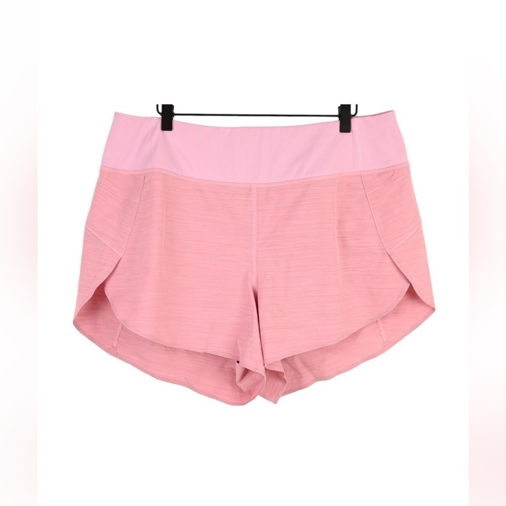 Athleta Run with It Textured 3.5” Short, Pink, size 1X, NWT